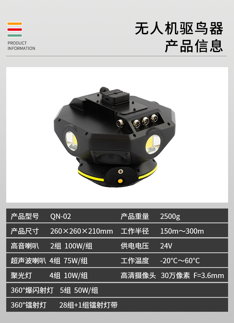 無人機驅鳥器 QN-02型(圖2)